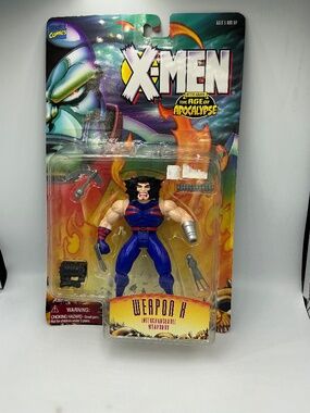 X-Men Weapon X Wolverine Age of Apocalypse Marvel 1995 Sealed Toy Biz Vintage
